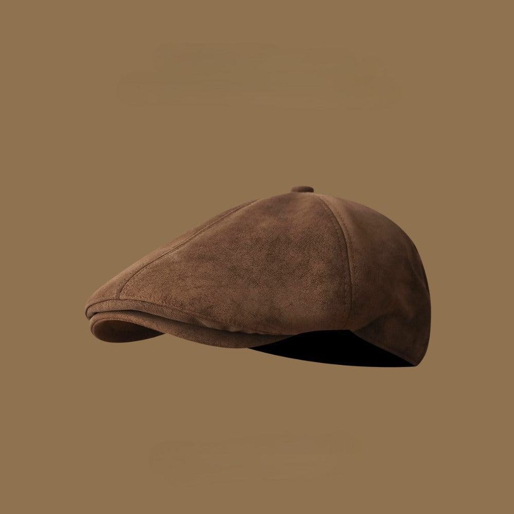 Casquette gavroche homme - Marron