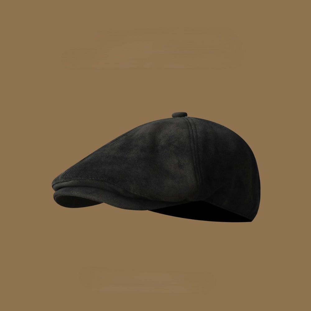 Casquette gavroche homme - Noir