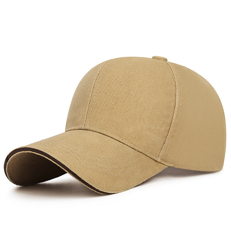 Casquette homme à visière courbée - Kaki
