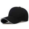 Casquette homme à visière courbée - Noir
