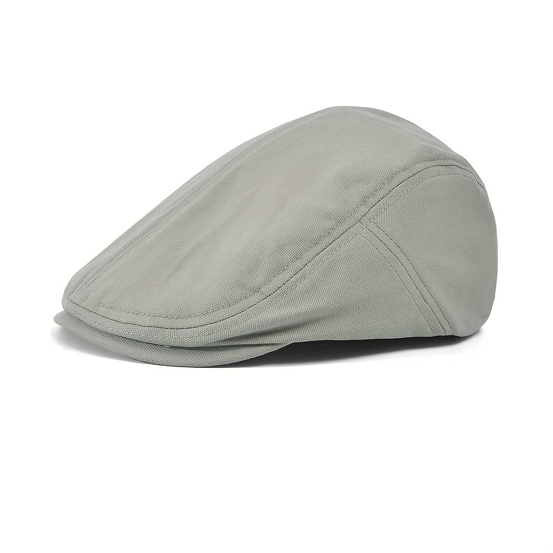 Casquette plate homme unie - Vert clair