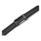 Ceinture en cuir à cliquet pour homme avec fermeture à pression – Style ajustable décontracté et formel - image 8