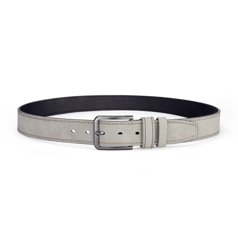 Ceinture en daim pour homme avec boucle ardillon – Style décontracté et professionnel résistant - image 5
