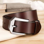 Ceinture en denim polyvalente décontractée et business pour homme – Accessoire élégant du quotidien - image 2