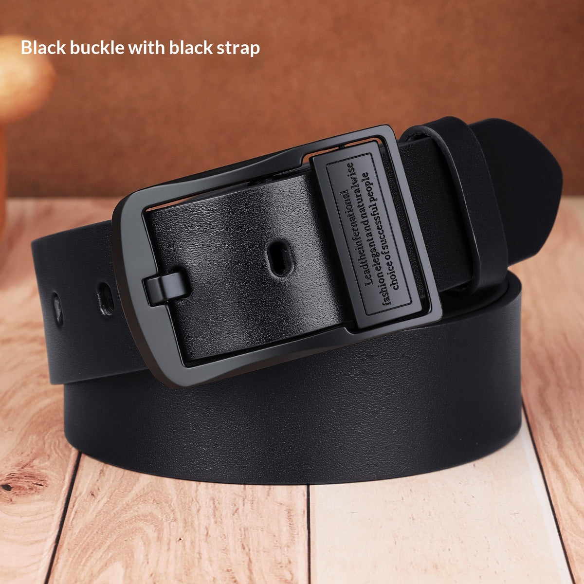 Ceinture en denim polyvalente décontractée et business pour homme – Accessoire élégant du quotidien - image 11