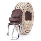 Ceinture Tressée Élégante Homme – Sangle Ajustable en Toile - image 1