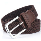 Ceinture Tressée Élégante Homme – Sangle Ajustable en Toile - image 6