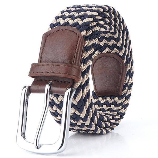 Ceinture Tressée Élégante Homme – Sangle Ajustable en Toile - image 12
