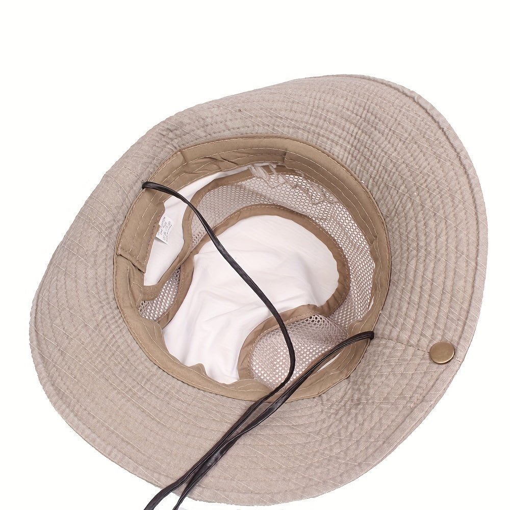 Chapeau de randonnée homme à large bord - image 6
