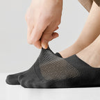 Chaussettes Invisibles pour Hommes 6-Paires - Noir
