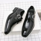 Chaussures de ville pour hommes avec boucle - image 3