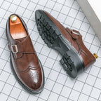 Chaussures habillées homme à boucle - image 3