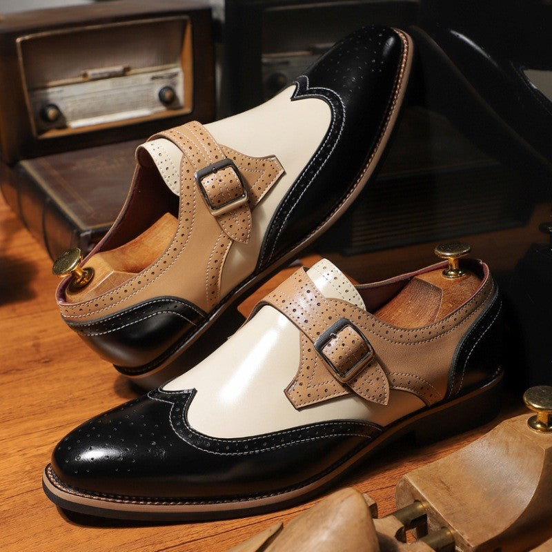 Chaussures homme à boucle - image 4