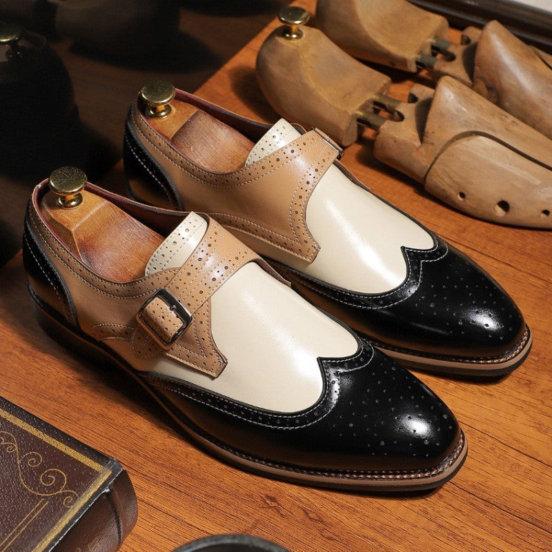Chaussures homme à boucle - image 5