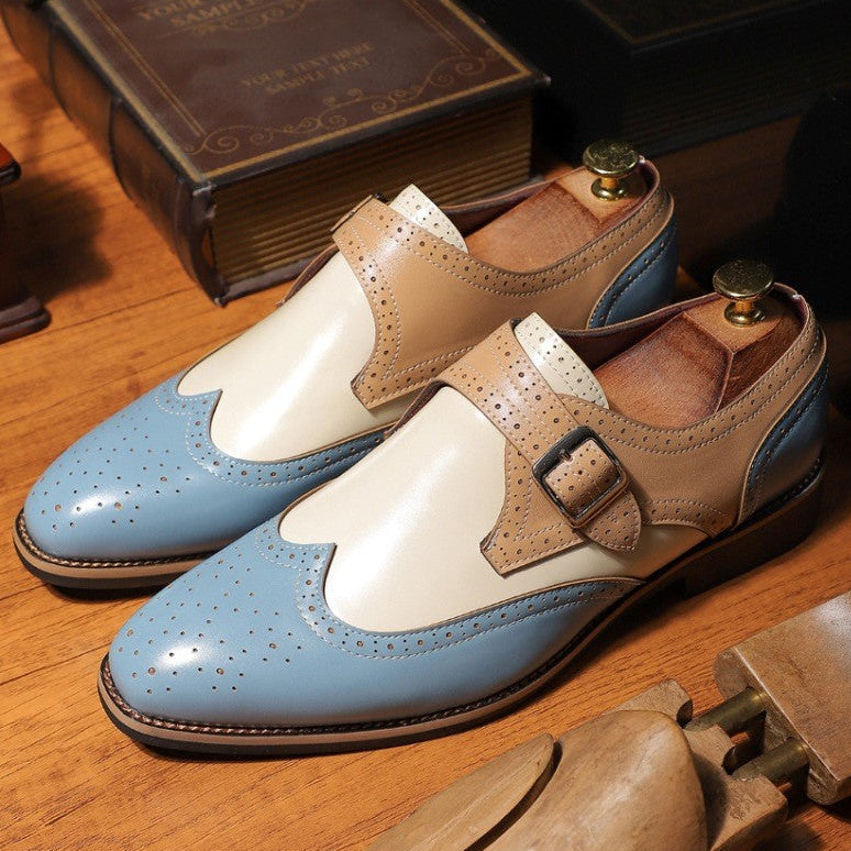 Chaussures homme à boucle - image 6