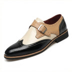 Chaussures homme à boucle - Noir
