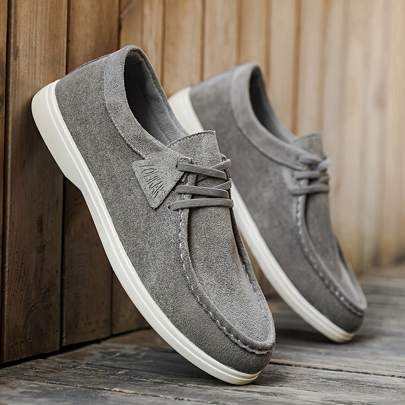 Chaussures homme à bout arrondi - Gris