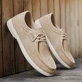 Chaussures homme à bout arrondi - Kaki