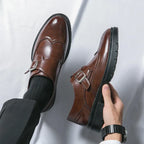 Chaussures homme à bride perforées - image 7