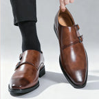 Chaussures homme à double boucle - image 4