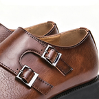 Chaussures homme à double boucle - image 7