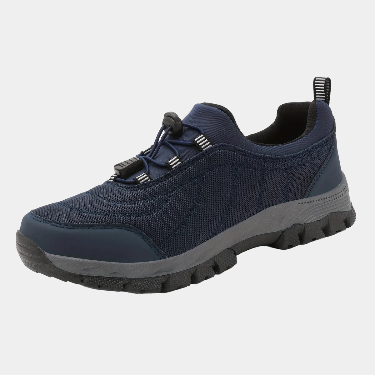 Chaussures homme à enfiler crantées - Bleu marine