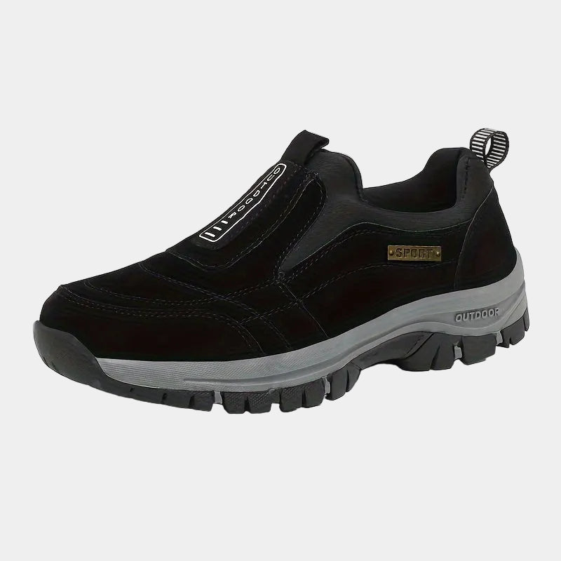 Chaussures homme à enfiler crantées - Noir