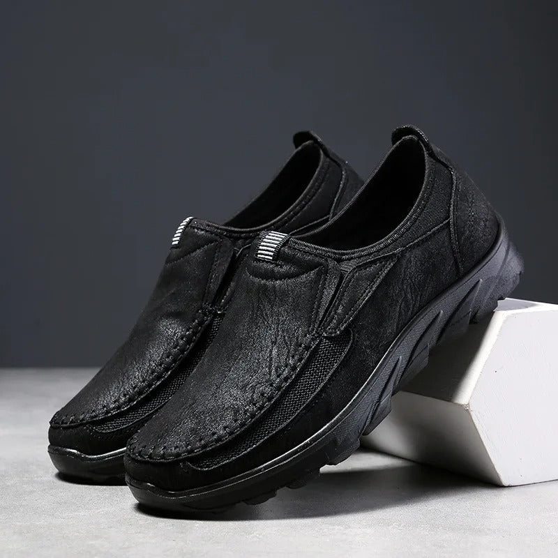 Chaussures homme à enfiler - Noir