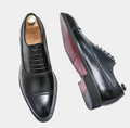Chaussures homme à lacets bout droit - Noir