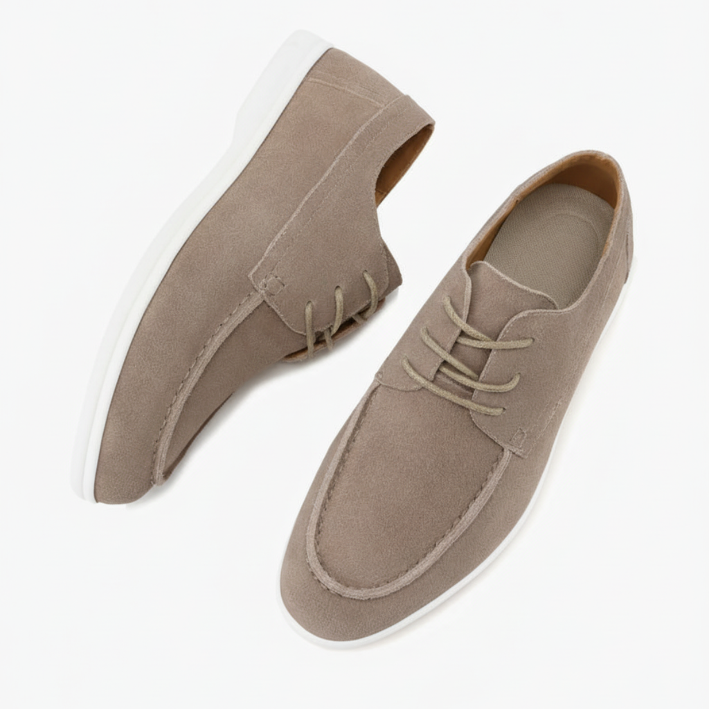 Chaussures homme à lacets et bout mocassin - image 7