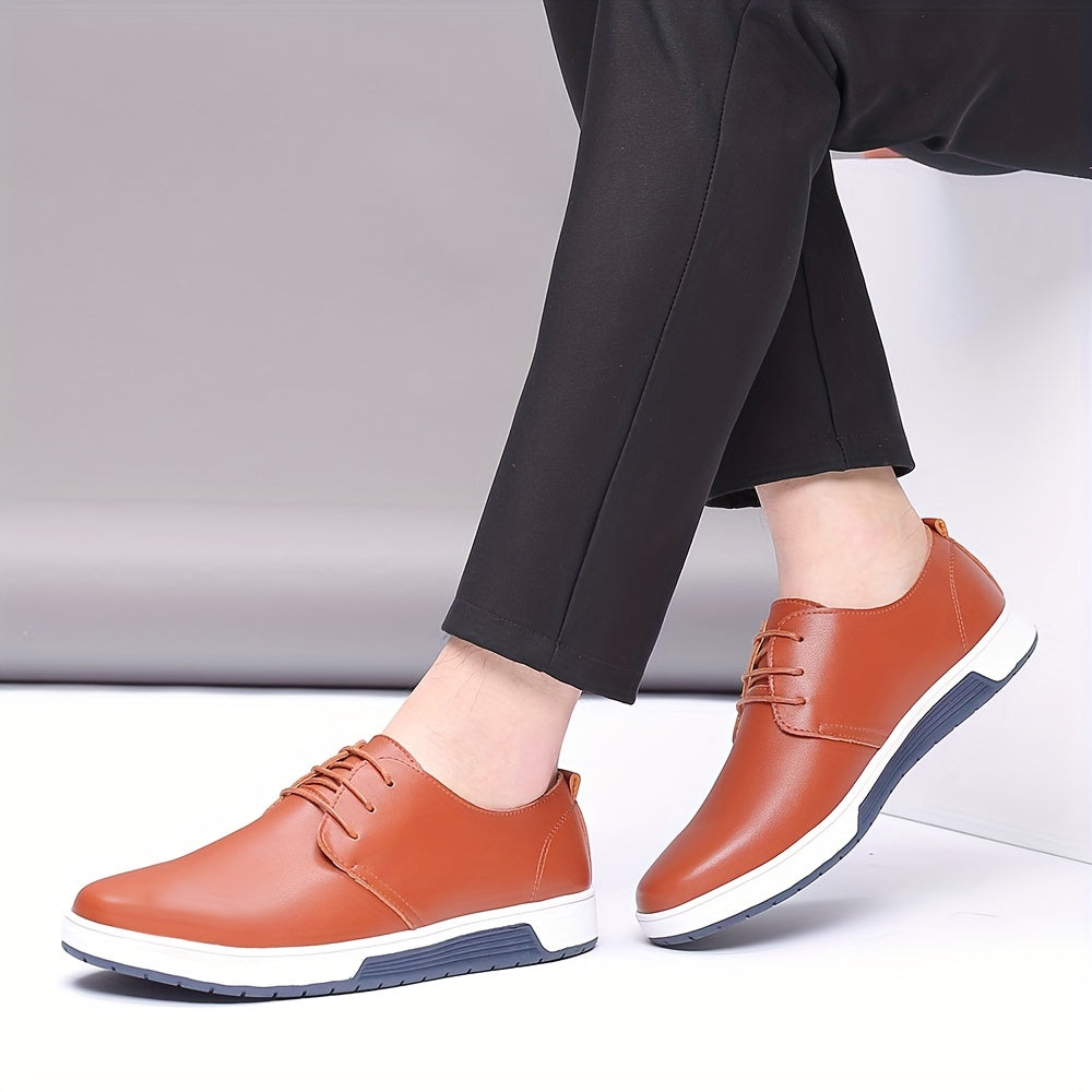 Chaussures homme à lacets perforées - image 7
