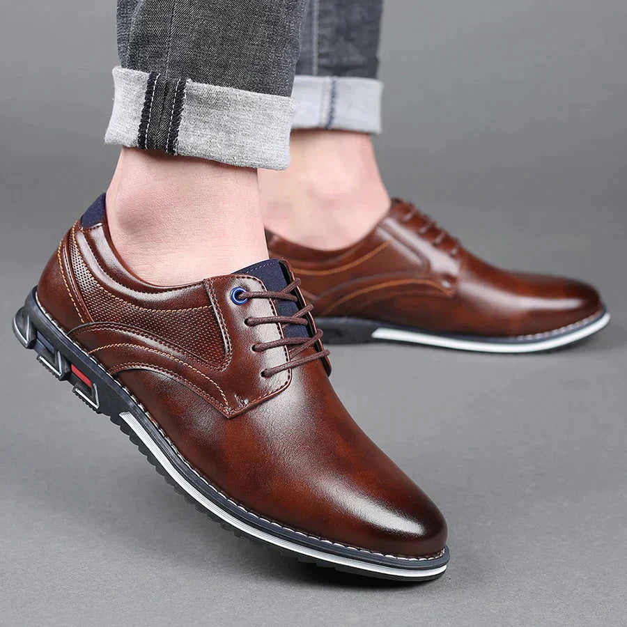 Chaussures homme à lacets semelle épaisse - image 2