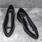 Chaussures homme bout allongé - Noir