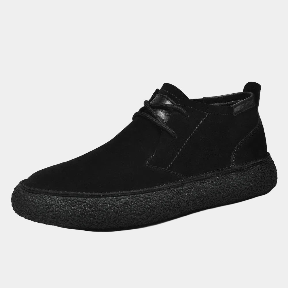 Chaussures homme montantes à lacets - Noir