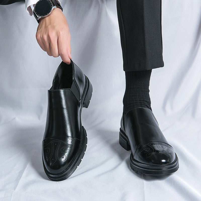 Chaussures homme perforées - image 3