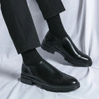 Chaussures homme perforées - Noir