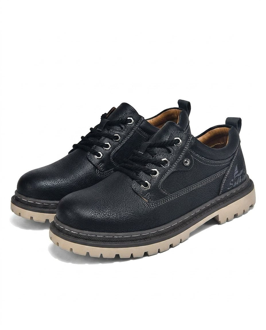 Chaussures homme semelle crantée - Noir