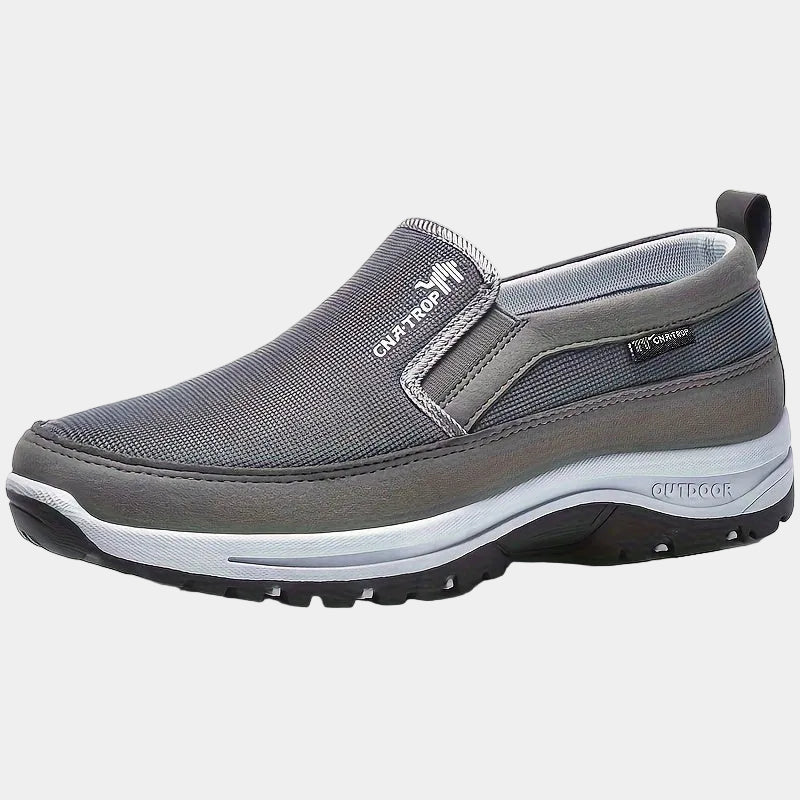 Chaussures homme textile souple - Gris