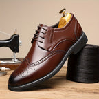 Chaussures richelieu homme perforées - image 4