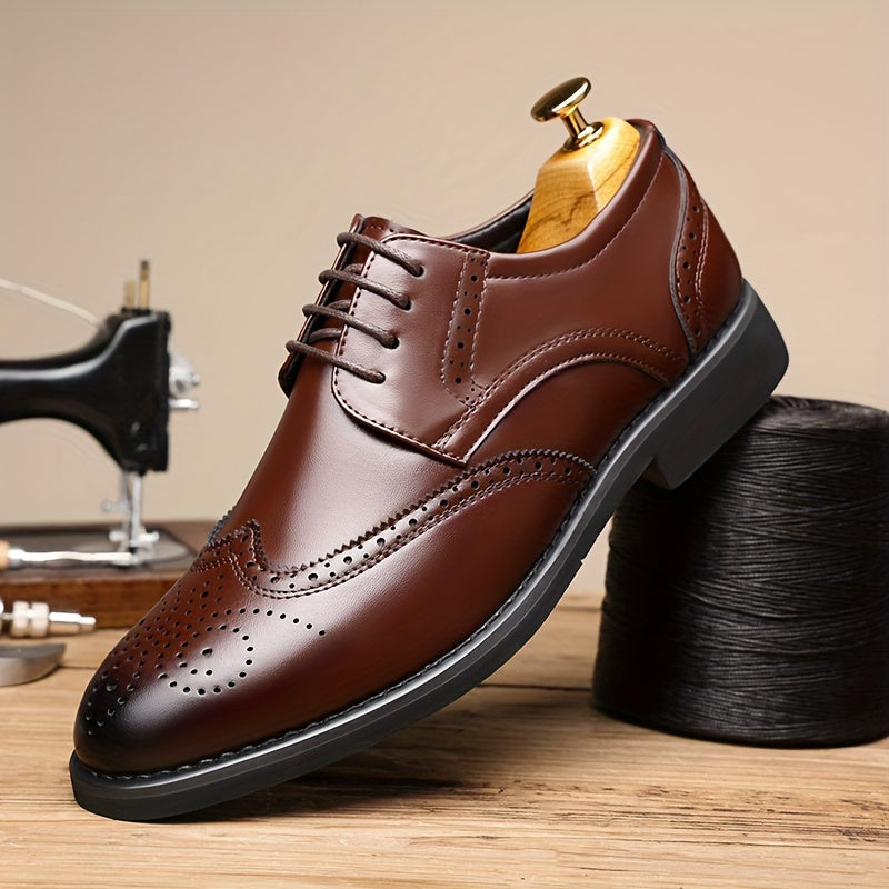 Chaussures richelieu homme perforées - image 4