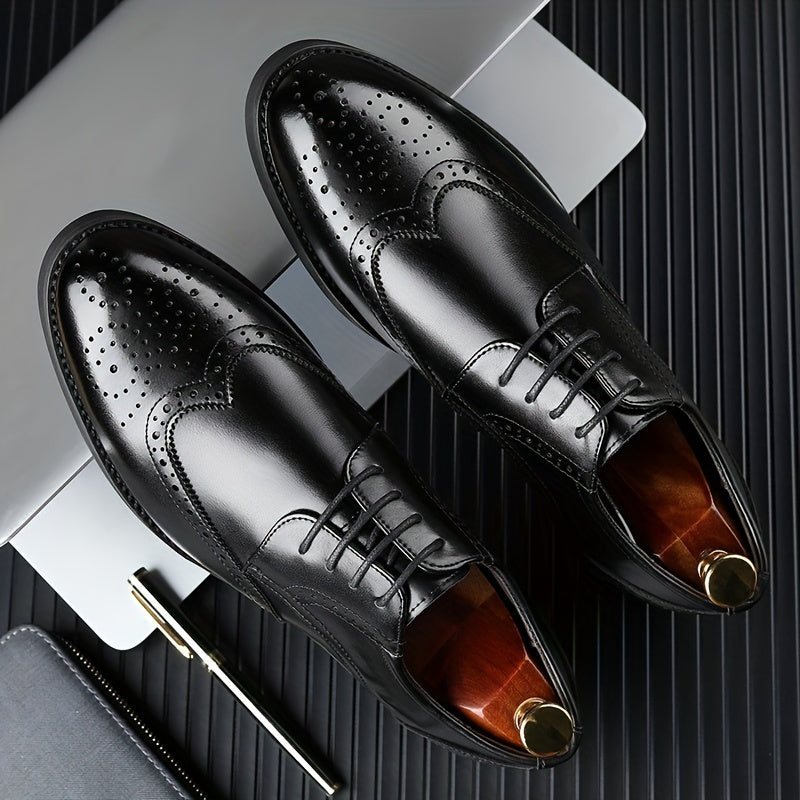 Chaussures richelieu homme perforées - image 5