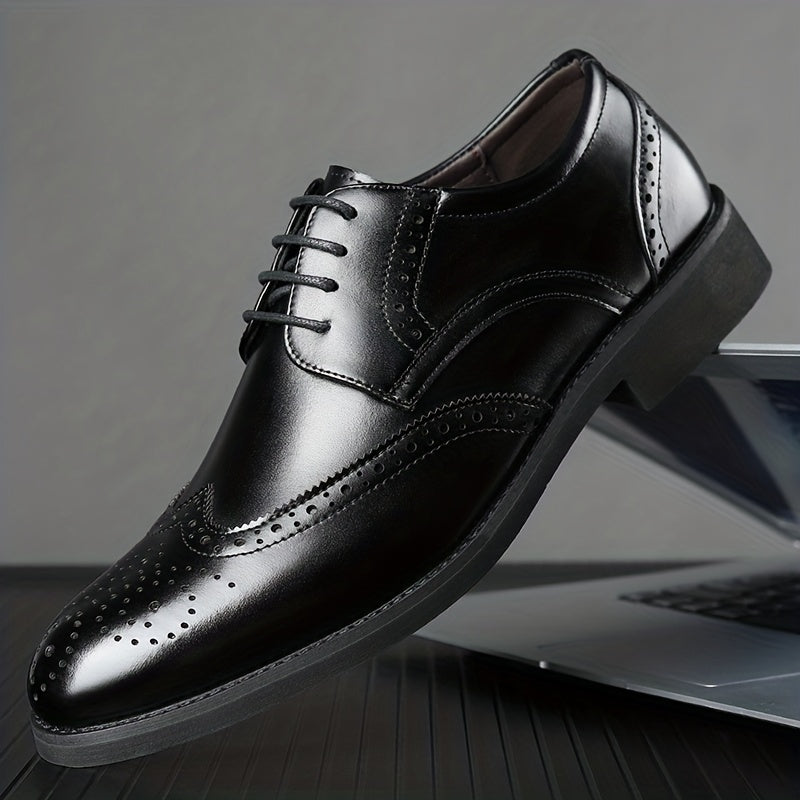 Chaussures richelieu homme perforées - image 6