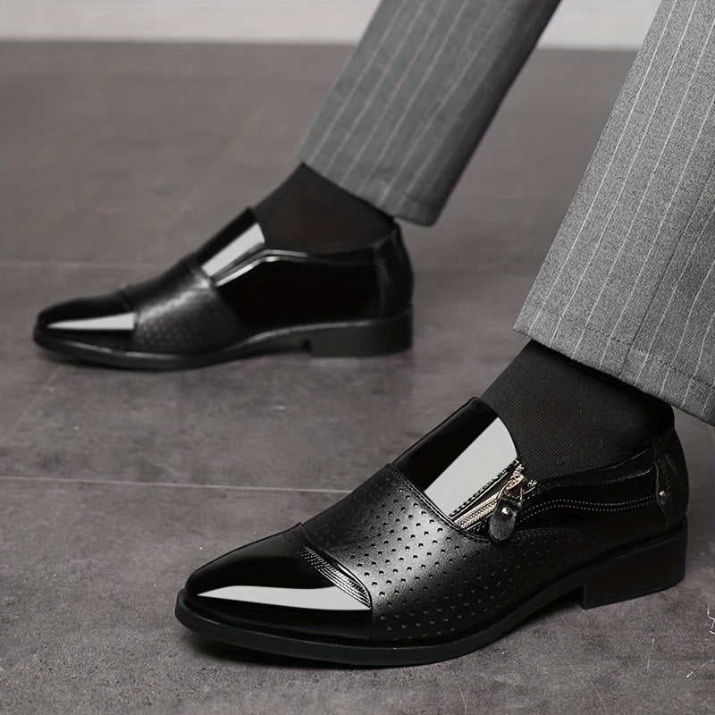 Chaussures ville homme zippées - image 1