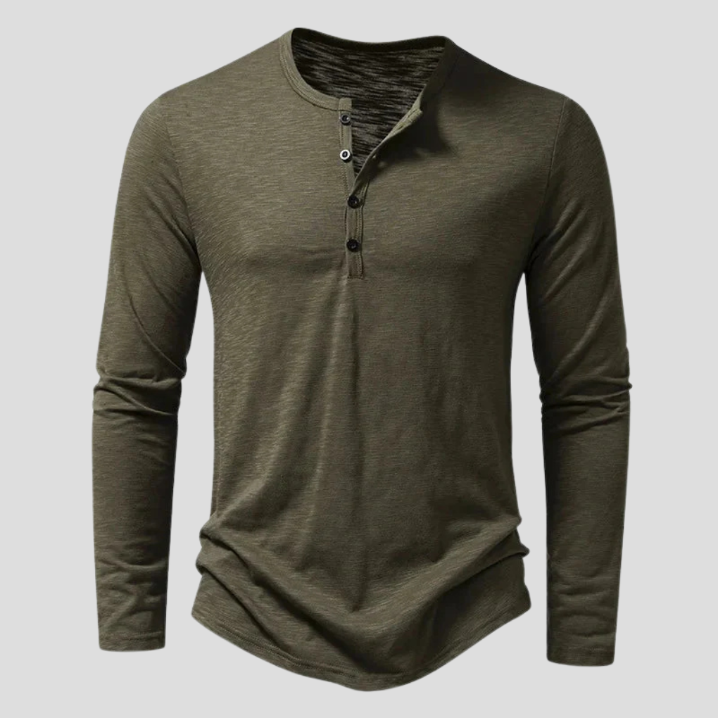 Chemise à manches longues pour homme - Vert