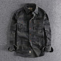 Chemise boutonnée homme - Casual et polyvalente - Noir