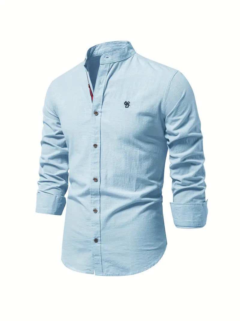 Chemise élégante pour homme pour le printemps - Bleu clair