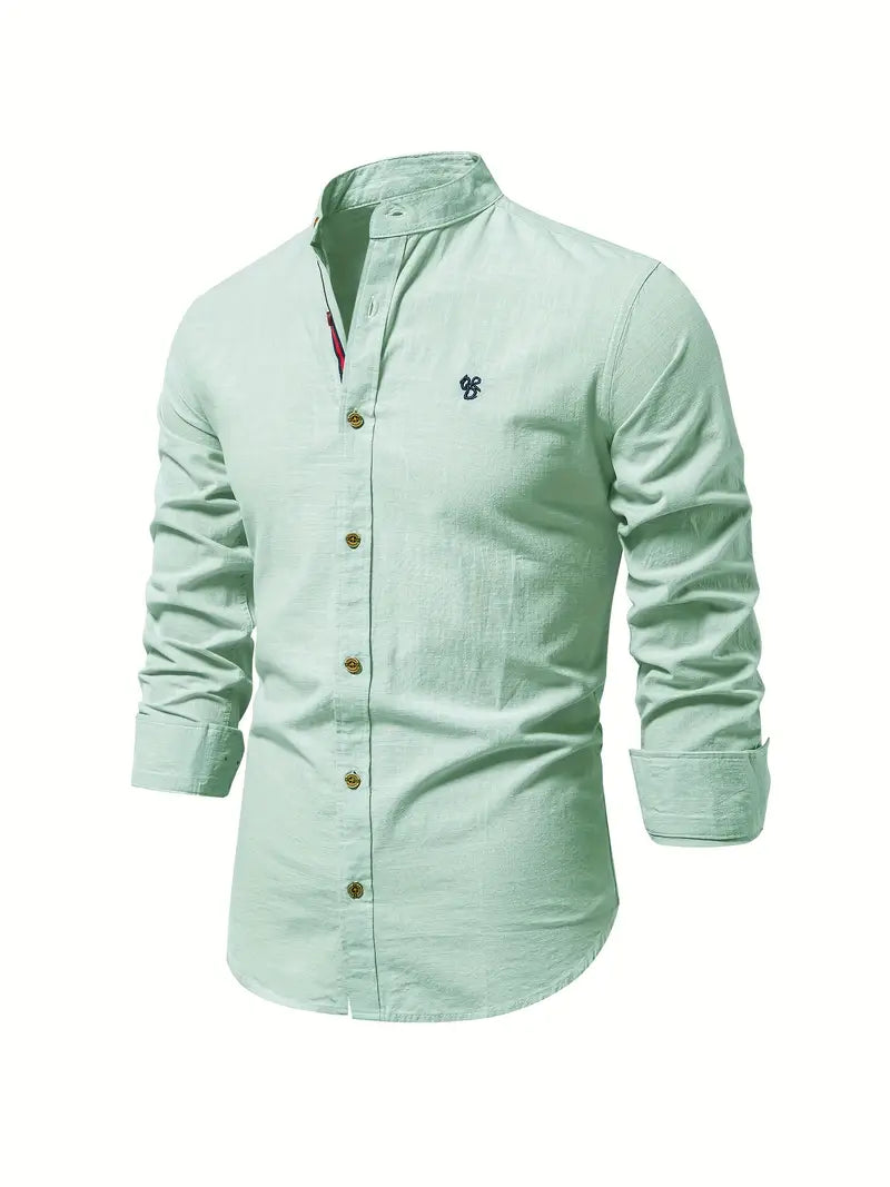 Chemise élégante pour homme pour le printemps - Vert clair