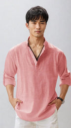 Chemise en lin pour homme – estivale et moderne - image 2