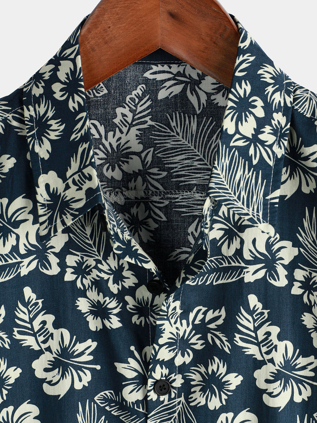 Chemise hawaïenne en coton pour homme à manches courtes - image 11