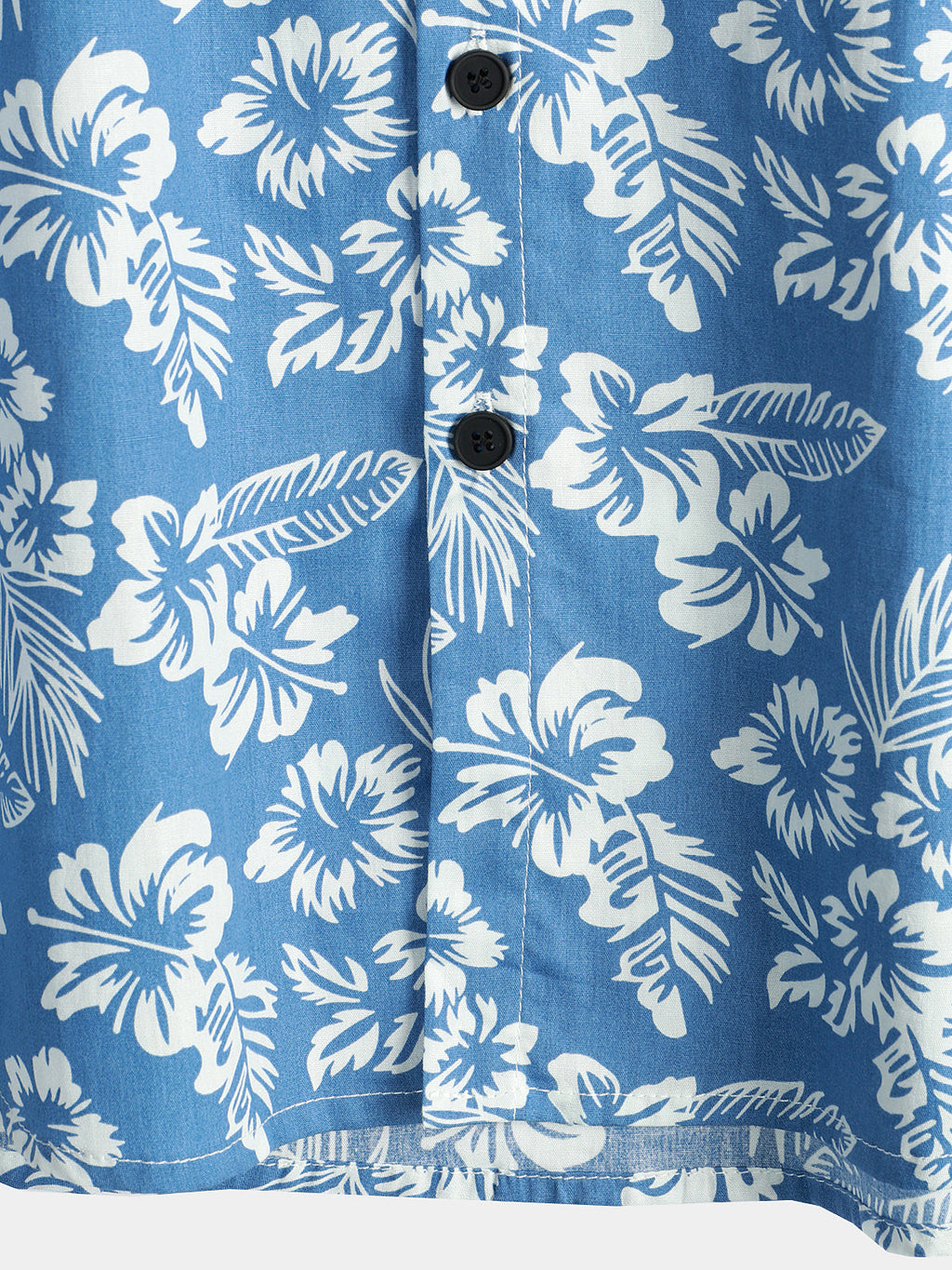 Chemise hawaïenne pour homme à manches courtes et motif fleuri - image 5
